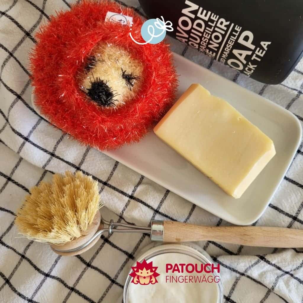 Eponge éco-responsable pour l'association PATOUCH ! STOP à la violence et abus faites aux enfants et adolescents