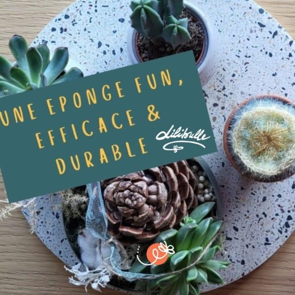Une éponge super fun et super efficace pour la vaisselle et en plus super esthétique