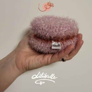 Eponge durable MACARON VIOLETTE