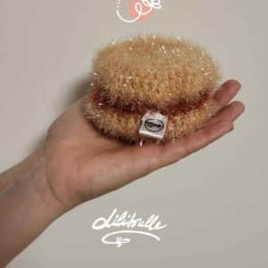 Eponge artisanale MACARON BEURRE SALE