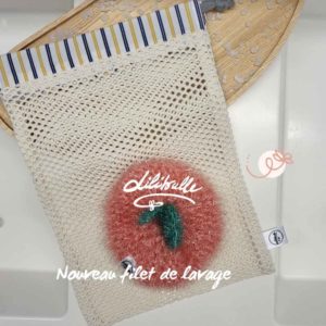 Filet de lavage pour laver vos éponges durables