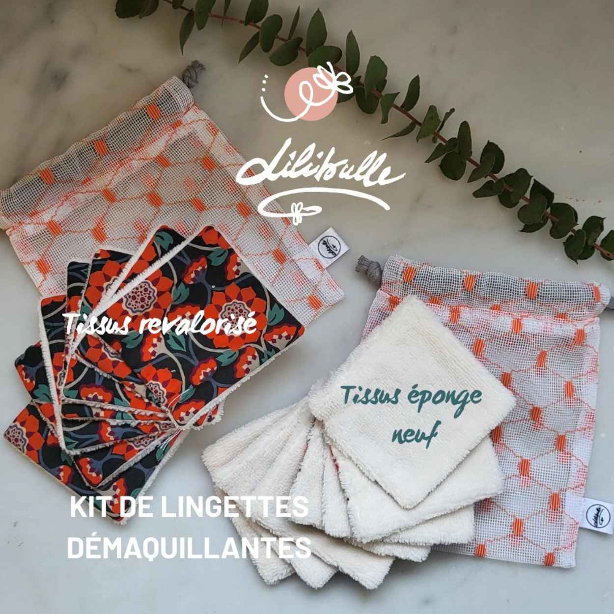 Kit de lingettes démaquillantes