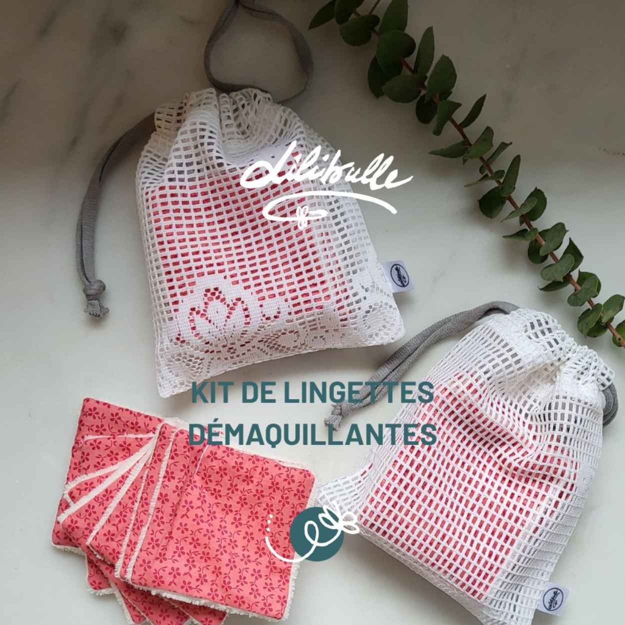 Kit de lingettes démaquillantes