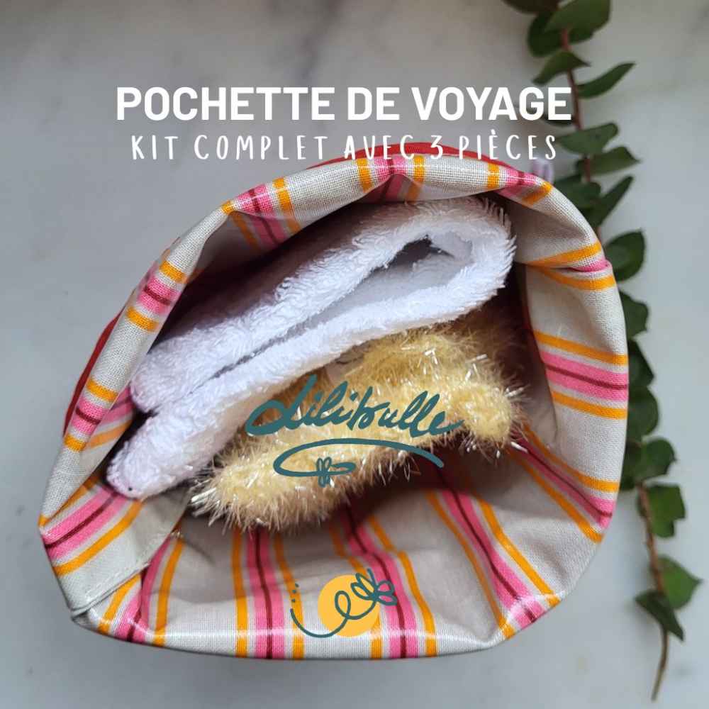 Intérieur du KIT COMPLET de voyage